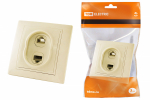 Розетка 2гн комп+ТФ RJ45+RJ11 с/у крем в сборе кат.5е Таймыр TDM Розетка 2гн комп+ТФ RJ45+RJ11 с/у крем в сборе кат.5е Таймыр TDM