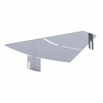 Крышка угла горизонтального изменяемого 0-45 градусов Стандарт INOX (AISI 316) 300 Промрукав