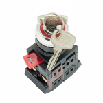 Переключатель АKS-22 черный c замком NO+NC EKF PROxima Переключатель АKS-22 черный c замком NO+NC EKF PROxima