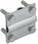 Заж. крес. пол./пр.-пол./пр. 30/8мм оц. сталь IEK Заж. крес. пол./пр.-пол./пр. 30/8мм оц. сталь IEK