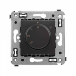 Механизм управления вентиляторами в стену, "Avanti", "Черный матовый" Механизм управления вентиляторами в стену, "Avanti", "Черный матовый"