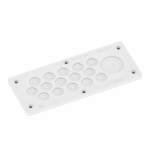 Мембранный кабельный ввод, EPDM, IP66, t эксп. -70..+90, ШхВ 216х89 мм, 15xø2,0-20,0 мм, 1xø2,0-40,5 мм Мембранный кабельный ввод, EPDM, IP66, t эксп. -70..+90, ШхВ 216х89 мм, 15xø2,0-20,0 мм, 1xø2,0-40,5 мм