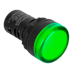 Индикатор ND16-22DS/4C зеленый, компактный, встр. конденсатор, IP65 АС230В  CHINT (1)