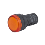 Индикатор ND16-22DS/4C оранжевый, компактный, встр. конденсатор, IP65 АС230В  CHINT (1)