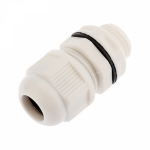 Резьбовой кабельный ввод с метрической резьбой шаг 1.5 6-10мм пластик светло-серый IP68 REXANT