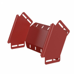 Угол д/листового кабель.лотка 45° вертикально ниспадающий (внешний) без соединит. разъема сталь ПРОМРУКАВ