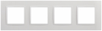 Рамка для розеток и выключателей ЭРА Elegance 14-5014-01 Classic, на 4 поста, белый Рамка для розеток и выключателей ЭРА Elegance 14-5014-01 Classic, на 4 поста, белый