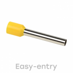 Наконечник штыревой НШВИ 6-24 желтый (50шт/упак) EKF PROxima (1/10)