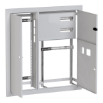 Щит этажный 2 кв. слаботочка слева (1000х950х160) EKF Basic
