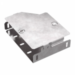 Переходник - редуктор д/лист. каб. лотка без разъема/соедин-ля сужение справа 200мм/150мм с высотой лотка50мм ПРОМРУКАВ