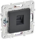 Розетка 1гн комп RJ45 с/у титан кат.5E механизм SK-K01T SKANDY IEK (1/10/100)