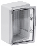 Щит с монтажной панелью пластик ЩМПп 350х250х150 дверь прозрачная УХЛ1 IP65 IEK (1)