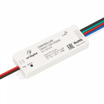 Контроллер SMART-UNI-RGBW (12-24V, 4x1.5A, 2.4G) (ARL, IP20 Пластик, 5 лет) Контроллер SMART-UNI-RGBW (12-24V, 4x1.5A, 2.4G) (ARL, IP20 Пластик, 5 лет)