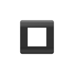 (NEW3-E) Рамка 1-ая, черный CHINT (1)