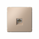 Розетка 1гн комп RJ45 с/у песочный механизм кат.6а ArtGallery Systeme Electric (1/5/20)