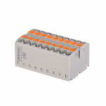 Зажим клеммный проходной 28.8мм размер ячейки 47.2мм для специального профиля 1 уровень сечение провода 2.5мм² 24А 690В термопласт DKC (ДКС) Зажим клеммный проходной 28.8мм размер ячейки 47.2мм для специального профиля 1 уровень сечение провода 2.5мм² 24А 690В термопласт DKC (ДКС)