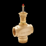 Клапан регулирующий 3-ход смес-разд резьб PN16 DN32 16м³/ч -10…+95°С