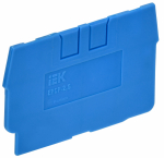 ARMAFIX Заглушка для колодки клеммной CP 2,5мм2 синяя IEK