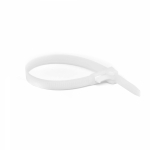 Хомут кабельный (стяжка) 250ммx7.6ммx1.35мм с внутр. зубчатым зацеплением пластик белый макс.d охвата66.7мм DKC