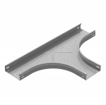 Т-отвод плавный универсальный к лотку 400х80 радиус 200 мм, толщ. 1,0 мм, гор. цинк Т-отвод плавный универсальный к лотку 400х80 радиус 200 мм, толщ. 1,0 мм, гор. цинк