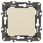 Выключатель 1кл с/у крем механизм 14-1101-02 Elegance ЭРА (1/10)