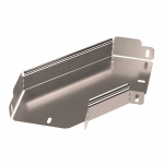 Угол д/листового кабель.лотка 90° горизонтальн. без соединит. разъема нержавеющая сталь серый ПРОМРУКАВ Угол д/листового кабель.лотка 90° горизонтальн. без соединит. разъема нержавеющая сталь серый ПРОМРУКАВ