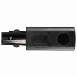 Аксессуар к шинопроводу 3P PTR EC-BL Left коннектор черный Левый Jazzway