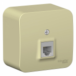 Розетка 1гн ТФ RJ11 о/у крем изол.пласт. IP20 Blanca Schneider Electric (1/6) Розетка 1гн ТФ RJ11 о/у крем изол.пласт. IP20 Blanca Schneider Electric (1/6)