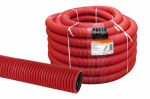 Труба гофрированная двустенная d75 ПНД/ПВД красная TDM (50)