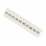 Маркировка цифры горизонтальные белая EKF Маркировка цифры горизонтальные белая EKF