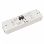 Конвертер SMART-K25-DMX512 (230V, 2x1A, TRIAC) (Arlight, Пластик) Конвертер SMART-K25-DMX512 (230V, 2x1A, TRIAC) (Arlight, Пластик)