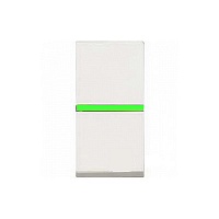 Выкл 1-клавиш. с подсветкой LED мех-м с накладкой 16А 220-250В с/у белый глянц. IP20 ABB Zenit Выкл 1-клавиш. с подсветкой LED мех-м с накладкой 16А 220-250В с/у белый глянц. IP20 ABB Zenit