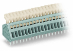 Клемма печатной платы 1 уровень, 36 соединителей, 160В 6А 2.5кВ сечение0.500мм² олово крепл. проводника, соединение с пружинным зажимом IP20 Wago