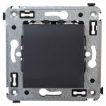 Накладка/вставка вывод кабеля накладн. черный DKC Накладка/вставка вывод кабеля накладн. черный DKC