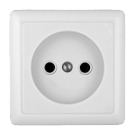 Розетка 1гн без З/К о/у белый 10А IP20 Хит Systeme Electric  (1/168)