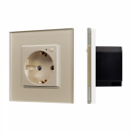 Розетка электрическая с Zigbee управлением SCT-OMALI-EUZB1-PL-GD (240V, 16A, Zigbee) (Arlight, -) Розетка электрическая с Zigbee управлением SCT-OMALI-EUZB1-PL-GD (240V, 16A, Zigbee) (Arlight, -)