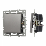 Механизм выключателя одноклавишный проходной SWT-MKP1-PL-GR (250V, 16A) (Arlight, -) Механизм выключателя одноклавишный проходной SWT-MKP1-PL-GR (250V, 16A) (Arlight, -)