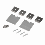 Заглушка торцевая для PAL3535 AL /набор 2шт/ Jazzway