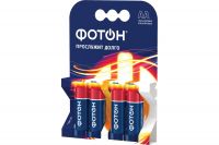Элемент питания LR6 (АА) алкалиновый КP4 бл. 4шт ФОТОН (4/40/480)