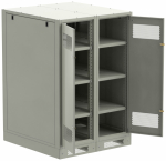 ITK LINEA B Шкаф (пустой) 1350х900мм дверь двуст. мет. сер.