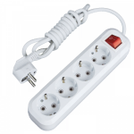 Удлинитель 4гн с З/К 2м с выкл белый 16А ПВС 3х1 Эксперт EKF PROxima (1/40) Удлинитель 4гн с З/К 2м с выкл белый 16А ПВС 3х1 Эксперт EKF PROxima (1/40)