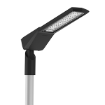 Светодиодный светильник VARTON уличный Levante M Road 60 Вт кронштейн 60 мм 4000 K RAL9005 черный муар