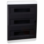 Бокс ЩРВ-П-54мод встр. пласт бел (дв.прозр) 3 ряда IP41 P-BVK-2-54-IP41 OptiBox КЭАЗ (1)