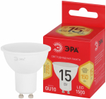 Лампа светодиодная ЭРА RED LINE LED MR16-15W-827- GU10 R 15Вт софит теплый белый свет GU10 Лампа светодиодная ЭРА RED LINE LED MR16-15W-827- GU10 R 15Вт софит теплый белый свет GU10