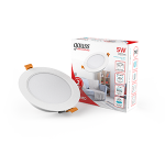 Светильник круг 5Вт 430Лм 4000K 210-240В IP20 95*38 монтаж белый LED Gauss Elementary Downlight 1/100