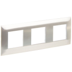 Рамка 3гн металл никель SK-F33N SKANDY IEK (1/10/100)