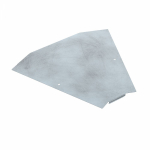 Крышка угла горизонтального 45 градусов Профи INOX (AISI 316) 500 (1,0 мм) Промрукав