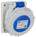 Розетка встр. угл. ССИ-4132 16А-6ч 220В 2P+PE IP67 IEK