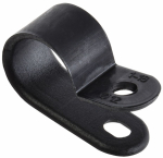 Серьга для кабеля нейлоновая СНК 12мм черная (50шт/упак) IEK (1/140)