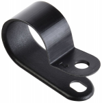 Серьга для кабеля нейлоновая СНК 16мм черная (50шт/упак) IEK (1/100)